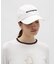 マンシングウェア MUNSINGWEAR デニム調リボン取り外しキャップ