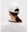 マンシングウェア MUNSINGWEAR デニム調リボン取り外しキャップ