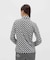 マンシングウェア MUNSINGWEAR ブロックチェック柄プリント長袖ポロシャツ