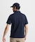 マンシングウェア MUNSINGWEAR ハウンドトゥース柄台衿付き半袖ポロシャツ