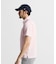 マンシングウェア MUNSINGWEAR ハウンドトゥース柄台衿付き半袖ポロシャツ
