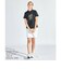 マンシングウェア MUNSINGWEAR Sunscreen NIR ストレッチスムースモックネック半袖シャツ