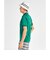 マンシングウェア MUNSINGWEAR サンスクリーンNIRハイゲージ鹿の子パッチワーク半袖シャツ