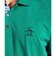 マンシングウェア MUNSINGWEAR サンスクリーンNIRハイゲージ鹿の子パッチワーク半袖シャツ