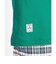 マンシングウェア MUNSINGWEAR サンスクリーンNIRハイゲージ鹿の子パッチワーク半袖シャツ