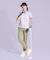 マンシングウェア MUNSINGWEAR 360° Series ストレッチカルゼパンツ 9分丈