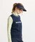 マンシングウェア MUNSINGWEAR ロゴメッシュクルーネックニットベスト