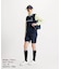 マンシングウェア MUNSINGWEAR ロゴメッシュクルーネックニットベスト