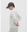 マンシングウェア MUNSINGWEAR Sunscreen NIR ロゴプリントテーラーカラー長袖ポロシャツ
