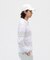 マンシングウェア MUNSINGWEAR 吸汗速乾先染めボーダー長袖ポロシャツ