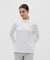 マンシングウェア MUNSINGWEAR ロゴジャカードハーフジップ長袖シャツ