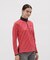 マンシングウェア MUNSINGWEAR ロゴジャカードハーフジップ長袖シャツ