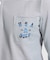 マンシングウェア MUNSINGWEAR Sunscreen NIR 細線バーズボーダー長袖ポロシャツ