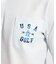 マンシングウェア MUNSINGWEAR Sunscreen NIR 細線バーズボーダー長袖ポロシャツ