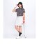 ルコックスポルティフ ゴルフ le coq sportif golf カラーブロック総柄半袖シャツ