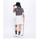 ルコックスポルティフ ゴルフ le coq sportif golf カラーブロック総柄半袖シャツ