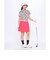 ルコックスポルティフ ゴルフ le coq sportif golf カラーブロック総柄半袖シャツ