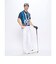 ルコックスポルティフ ゴルフ le coq sportif golf シアサッカーロングパンツ