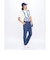 ルコックスポルティフ ゴルフ le coq sportif golf シアサッカーロングパンツ