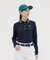 ルコックスポルティフ ゴルフ le coq sportif golf ロゴ襟長袖シャツ