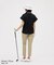タック入り9分丈パンツ