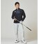 ルコックスポルティフ ゴルフ le coq sportif golf 【ストレッチフォーサー】ウエストアジャスター9分丈パンツ