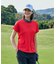 ルコックスポルティフ ゴルフ le coq sportif golf 【セミワイドシルエット】モックネック半袖シャツ