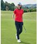 ルコックスポルティフ ゴルフ le coq sportif golf 【セミワイドシルエット】モックネック半袖シャツ