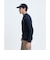 裏起毛ストレッチモックネック長袖シャツ