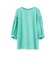 クリスタルコットン ギャザーブラウス