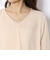 シアーツイル Vネックブラウス