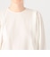クリスタルコットン ボリュームスリーブブラウス
