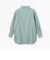 コットン ハイネックチュニックブラウス