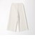 ミラノリブ ワイドクロップドパンツ