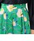 アイヴィーフラワープリント フロントタックワイドパンツ