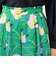 アイヴィーフラワープリント フロントタックワイドパンツ