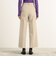 ライトダブルクロス セミフレアパンツ