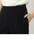 トリアセテートポリエステル フロントタックテーパードパンツ