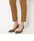 アセテートナイロンストレッチ スリムニットパンツ