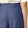 シャンブレーツイル ベルテッドワイドパンツ