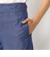 シャンブレーツイル ベルテッドワイドパンツ