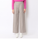 ウールフラノ セミワイドパンツ