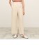 セルロースツイル ストレートパンツ