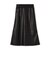 レザーライククロス トラペーズスカート