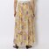 ポリエステルプリント タックマキシスカート