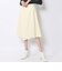 ラムメルトン アシンメトリーフレアスカート