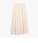 キュプラポリエステル ロングフレアスカート