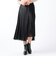 リキッドジョーゼット アシンメトリープリーツスカート