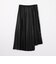 リキッドジョーゼット アシンメトリープリーツスカート