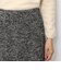 アクリルウールカラーミックスツイード トラペーズスカート